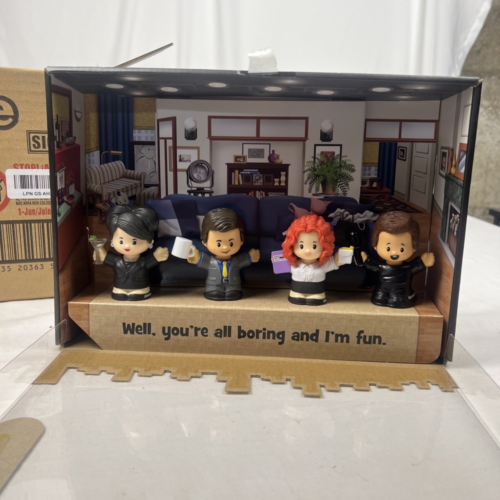 Little People Collector Fisher Price Will And Grace, New - Open Box